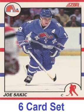 Joe Sakic Hockey Card Collection